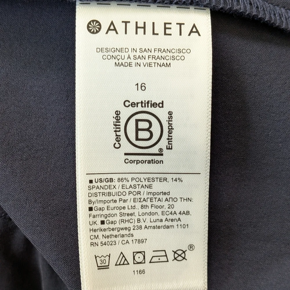 Athleta Jumpsuit Women's 16 Brooklyn Heights Wide Leg NWT - Picture 8 of 11